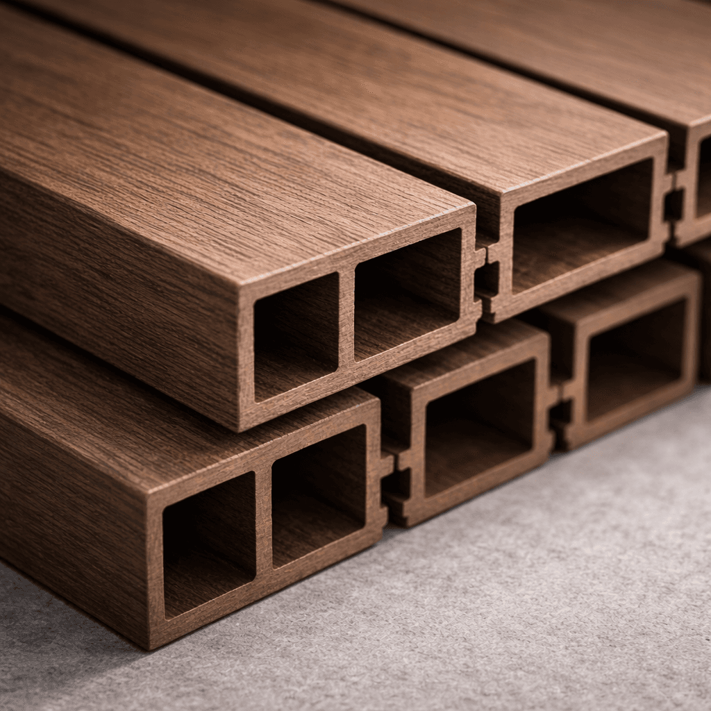 Detaliu textură WPC