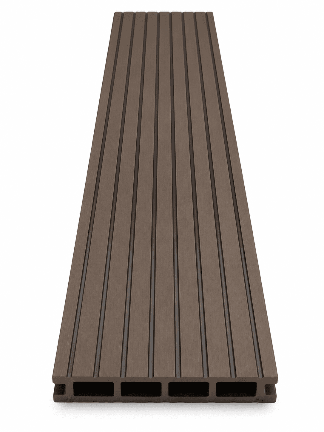 Placă Deck Lemn Compozit (WPC) Coffee Brown – 146 × 25 × 2900 mm 2